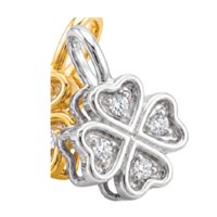 Pendente Elements in Oro bianco Diamante EPF14089.003